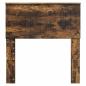 Preview: Kopfteil mit Kopfteil Geräucherte Eiche 80 cm Holzwerkstoff