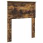 Preview: Kopfteil mit Kopfteil Geräucherte Eiche 75 cm Holzwerkstoff