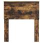 Preview: Kopfteil mit Kopfteil Geräucherte Eiche 75 cm Holzwerkstoff