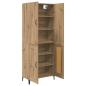 Preview: Highboard Artisan-Eiche 69,5 x 34 x 180 cm Holzwerkstoff