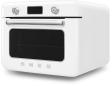 Preview: Smeg COF01WHEU 50"s Style, Kombi-Tisch-Dampfbackofen, Multifunktion, Umluft, Grill, 3 Garebenen, LCD-Display, Tank, 0,8 l, weiß