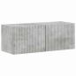 Preview: TV-Wandschrank 2 pcs Beton 60 x 31 x 29,5 cm Holzwerkstoff