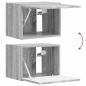 Preview: TV-Wandschrank 2 pcs Graues Sonoma 60 x 31 x 29,5 cm