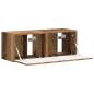 Preview: TV-Wandschrank 2 pcs Altholz 60 x 31 x 29,5 cm Holzwerkstoff