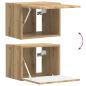 Preview: TV-Wandschrank Kunsthandwerk Eiche 60 x 31 x 29,5 cm