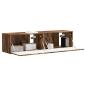 Preview: TV-Wandschrank 2 pcs Geräucherte Eiche 60 x 31 x 29,5 cm