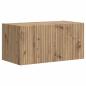Preview: TV-Wandschrank Kunsthandwerk Eiche 60 x 31 x 29,5 cm