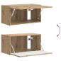 Preview: TV-Wandschrank Kunsthandwerk Eiche 60 x 31 x 29,5 cm