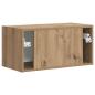 Preview: TV-Wandschrank Kunsthandwerk Eiche 60 x 31 x 29,5 cm