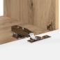 Preview: TV-Wandschrank Kunsthandwerk Eiche 60 x 31 x 29,5 cm