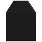 Preview: TV-Wandschrank 2 pcs Schwarz 60 x 31 x 29,5 cm Holzwerkstoff