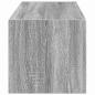 Preview: TV-Wandschrank Graues Sonoma 60 x 31 x 29,5 cm Holzwerkstoff