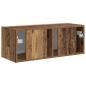 Preview: TV-Wandschrank Altholz 60 x 31 x 29,5 cm Holzwerkstoff