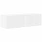 Preview: TV-Wandschrank Weiß 60 x 31 x 29,5 cm Holzwerkstoff