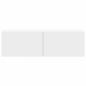 Preview: TV-Wandschrank Weiß 60 x 31 x 29,5 cm Holzwerkstoff