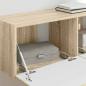 Preview: TV-Wandschrank 2 pcs Sonoma 60 x 31 x 29,5 cm Holzwerkstoff