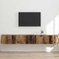 Preview: ARDEBO.de - TV-Wandschrank 2 pcs Altholz 60 x 31 x 29,5 cm Holzwerkstoff