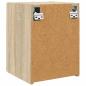 Preview: TV-Wandschrank Sonoma 30 x 31 x 40 cm Holzwerkstoff