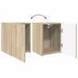 Preview: TV-Wandschrank Sonoma 30 x 31 x 40 cm Holzwerkstoff