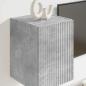 Preview: TV-Wandschrank Wandmontiert Beton 30 x 31 x 40 cm Holzwerkstoff