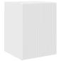 Preview: TV-Wandschrank Wandmontiert 2 pcs Glänzend Weiß 30 x 31 x 40 cm