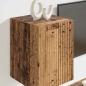 Preview: ARDEBO.de - TV-Wandschrank Altholz 30 x 31 x 40 cm Holzwerkstoff