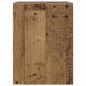 Preview: TV-Wandschrank Altholz 30 x 31 x 40 cm Holzwerkstoff