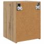 Preview: TV-Wandschrank Wandmontiert Kunsthandwerk Eiche 30 x 31 x 40 cm