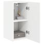Preview: TV-Wandschrank 30 x 31 x 60 cm Weiß Holzwerkstoff
