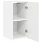 Preview: TV-Wandschrank 30 x 31 x 60 cm Weiß Holzwerkstoff
