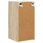 Preview: ARDEBO.de - TV-Wandschrank Sonoma 30 x 31 x 60 cm Holzwerkstoff