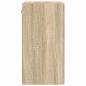 Preview: TV-Wandschrank Sonoma 30 x 31 x 60 cm Holzwerkstoff