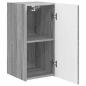 Preview: TV-Wandschrank Wandmontiert 2 pcs Graues Sonoma 30 x 31 x 60 cm