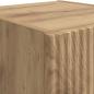 Preview: ARDEBO.de - TV-Wandschrank Wandmontiert Kunsthandwerk Eiche 30 x 31 x 60 cm