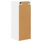 Preview: TV-Wandschrank 30 x 31 x 80 cm Weiß Holzwerkstoff