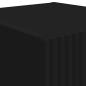 Preview: ARDEBO.de - TV-Wandschrank 2 pcs Schwarz 30 x 31 x 80 cm Holzwerkstoff