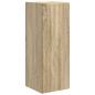 Preview: TV-Wandschrank Sonoma 30 x 31 x 80 cm Holzwerkstoff