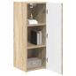 Preview: TV-Wandschrank Sonoma 30 x 31 x 80 cm Holzwerkstoff