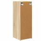 Preview: TV-Wandschrank Sonoma 30 x 31 x 80 cm Holzwerkstoff
