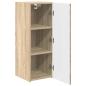 Preview: TV-Wandschrank 2 pcs Sonoma 30 x 31 x 80 cm Holzwerkstoff