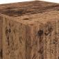 Preview: TV-Wandschrank Altholz 30 x 31 x 80 cm Holzwerkstoff