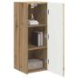Preview: TV-Wandschrank 2 pcs Kunsthandwerk Eiche 30 x 31 x 80 cm