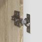 Preview: ARDEBO.de - TV-Wandschrank Sonoma 30 x 31 x 100 cm Holzwerkstoff