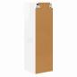 Preview: TV-Wandschrank Glänzend Weiß 30 x 31 x 100 cm Holzwerkstoff