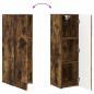 Preview: TV-Wandschrank Geräucherte Eiche 30 x 31 x 100 cm Holzwerkstoff