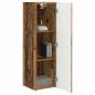 Preview: TV-Wandschrank 2 stk. Altholz Holzwerkstoff