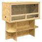 Preview: Terrarium Braun 100 x 50 x 100 cm OSB