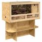 Preview: Terrarium Braun 100 x 50 x 100 cm OSB