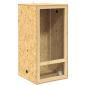 Preview: Terrarium Braun 50 x 50 x 130 cm OSB