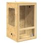 Preview: Terrarium Braun 50 x 50 x 130 cm OSB